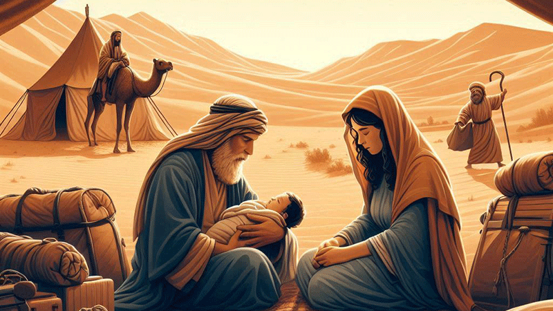 Modern Reflections on The Birth of Isaac and Expulsion of Ishmael