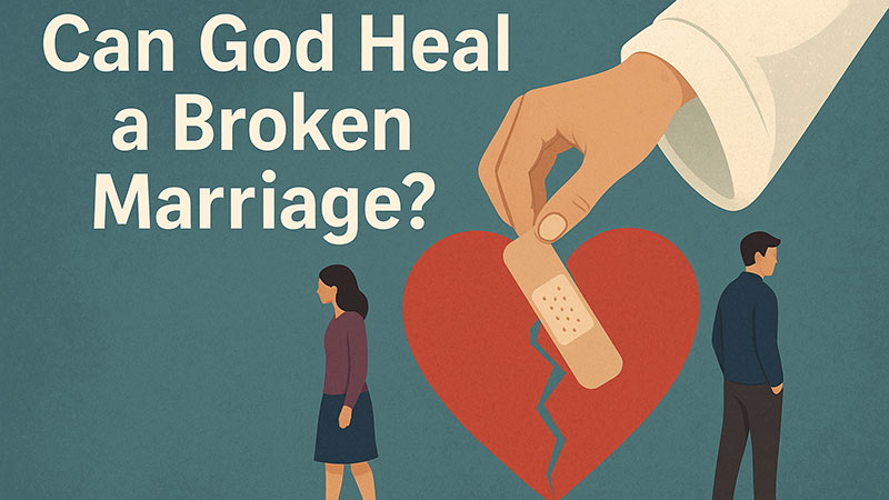 Yes. Many couples have seen God restore their marriages even after betrayal, separation, or deep pain. It starts with repentance, forgiveness, and the transforming power of the Holy Spirit.