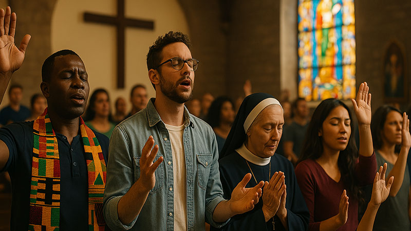 At its core, worship in Christianity is an act of attributing honor, reverence, and devotion to God.