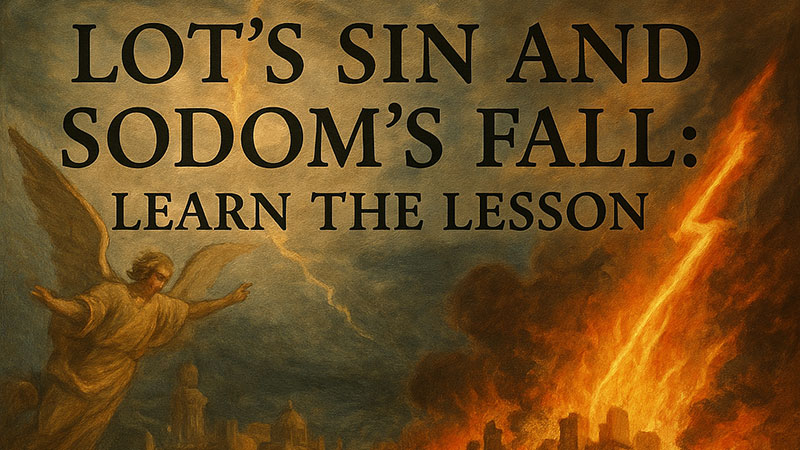 Lot’s Sin and Sodom’s Fall: Learn the Lesson